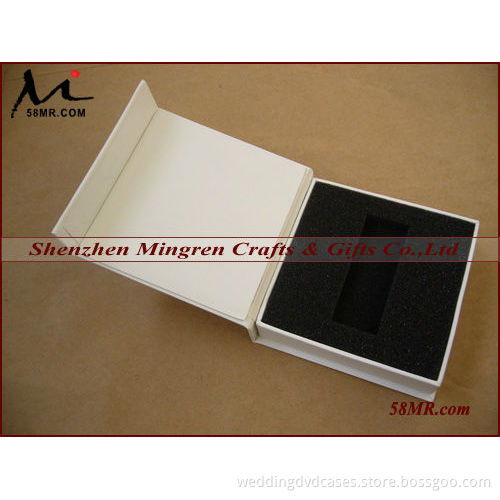 Leatherette Special Paper USB Flash Drive Memoey Packaging Gift Cases